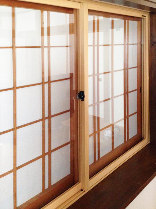 寝室にエコ内窓プラマードＵ　那須町S様邸(2014.12.04)
