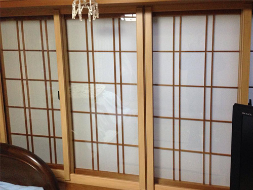 エコ内窓プラマードＵ(リビング、和室、広縁、脱衣室)　那須町S様邸(2015.01.05)和室